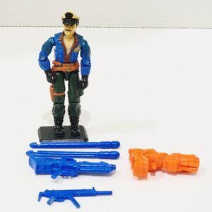 GI Joe 1995 Admiral KEEL HAUL V2 3.75" Action Figure With Guns Blue ARAH Vintage